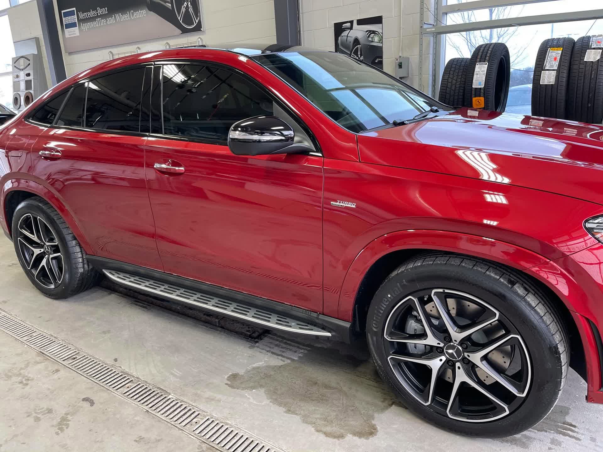 Tint installation